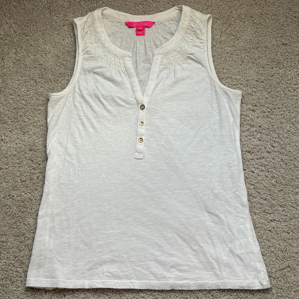 Lilly Pulitzer Whit Sleeveless Tank Top